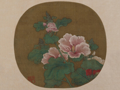 Anonymous, Hollyhocks. Courtesy of Shanghai Museum