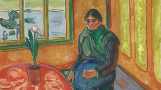 "Melancolía", óleo sobre lienzo, Edvard Munch, 1911