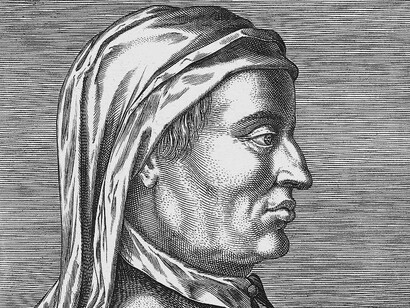 Ritratto di Giasone del Maino, giurista italiano. L'incisione presenta una didascalia in latino e fa parte di una serie dedicata a studiosi famosi, 1587-1606