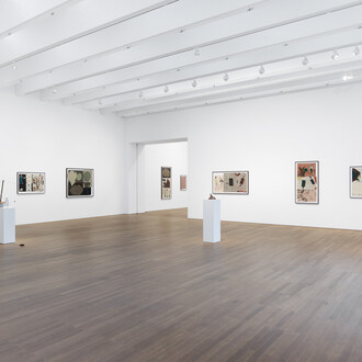 Jockum Nordström, Myrstackarnas land (Land of Anthills), exhibition view. Courtesy of Tim Van Laere Gallery