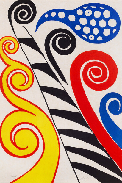 Alexander Calder, Untitled (XXIX/L) (detail), 1973-74. Courtesy of West Chelsea Contemporary