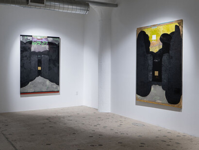 Kim Manfred, Bloom, exhibition view. Courtesy of Patricia Sweetow Gallery