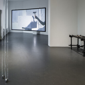 Mireia c. Saladrigues, Cooked marble, exhibition view. Courtesy of Galleria Sculptor