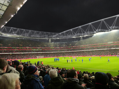 Mémoire d’un passé glorieux : le stade Highbury dans le Lancashire au Royaume-Uni, ancien fief des Invincibles, remplacé par l’Emirates Stadium pour répondre aux exigences commerciales contemporaines