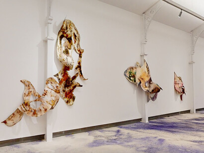 Juliana dos Santos, Début, vue d'exposition. Avec l'aimable autorisation de la Pinacoteca