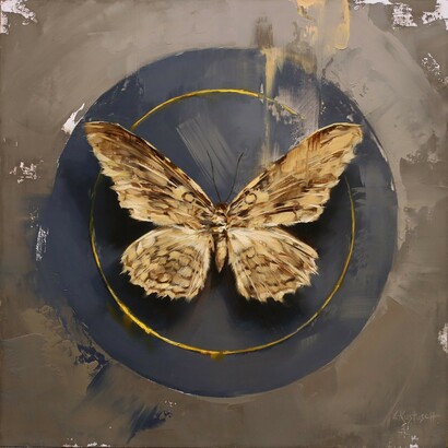 Lindsey Kustusch, The white witch moth, 2022. Courtesy of Abend Gallery