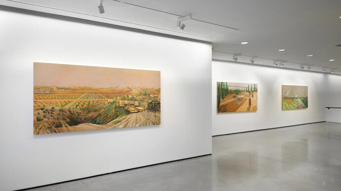 Cheryl Molnar, The overview, exhibition view. Courtesy of C24 Gallery