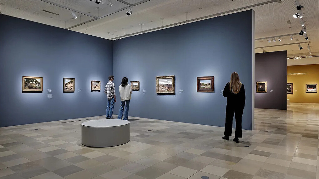 Carl Schuch and France, exhibition view. Courtesy of Städel Museum