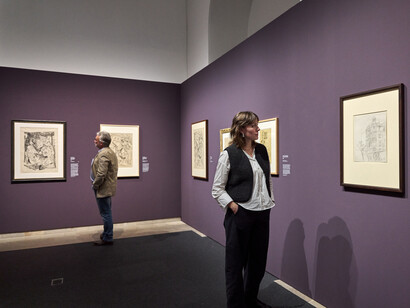 Beckmann, exhibition view. Courtesy of Museum Städel