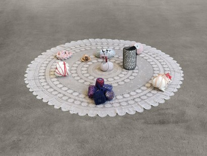 Veronica Ryan, Retrieval, exhibition view. Courtesy of Paula Cooper Gallery