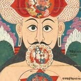 "El cuerpo sutil y el hombre cósmico", anónimo, siglo XVII