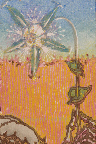 Akseli Gallen-Kallela, Death and the flower (detail), 1896. Courtesy of Gallen-Kallela Museum