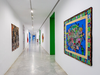 Varios artistas, Améfrica, vista de exhibición. Cortesía del Centro Andaluz de Arte Contemporáneo