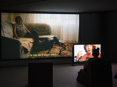 Roman Khimei and Yarema Malashchuk, Pedagogies of war, exhibition view. Courtesy of Museo Thyssen-Bornemisza