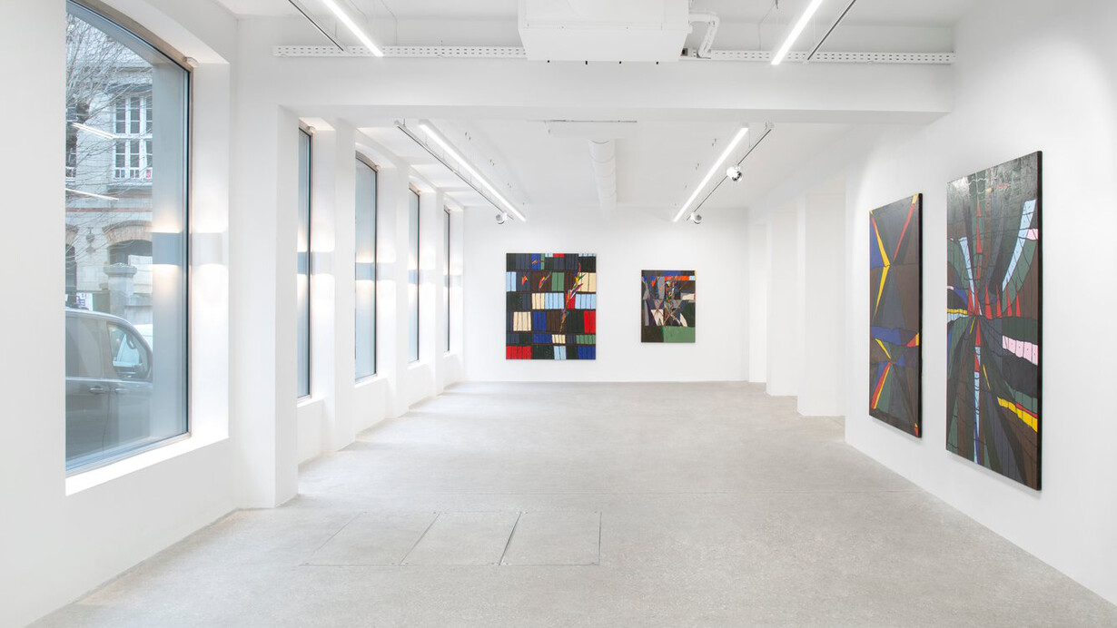 Matias Agafonovas, Comet fields in a matchbox, vue de l'exposition. Avec l'aimable autorisation de la Galerie Kamel Mennour