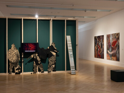 Verschiedene künstler, Bundespreis für kunststudierende, ausstellungsansicht. Mit freundlicher genehmigung der Bundeskunsthalle