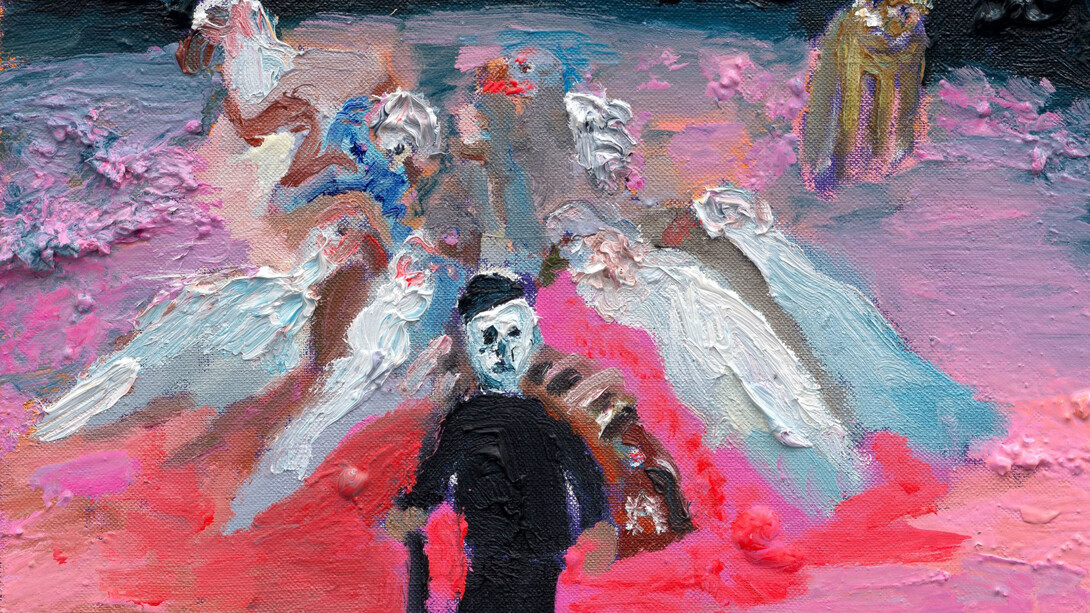 Florian Krewer, Untitled (detail), 2025. Courtesy of Michael Werner Gallery