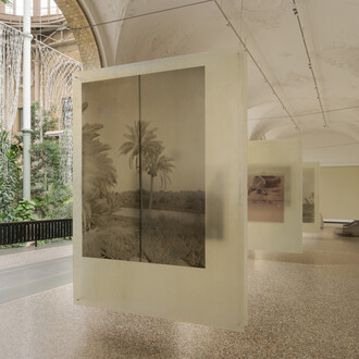 Alia Farid, A sounding of the Earth, exhibition view. Courtesy of Glyptotek