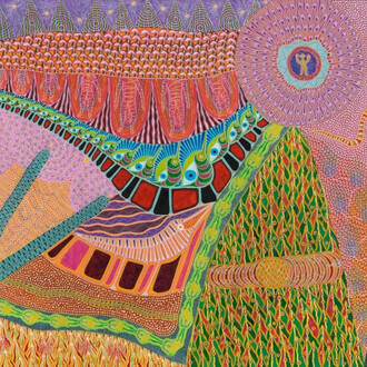 Domenico Zindato, Subtle bodies / Into there / A return / Where I had never been / Here / Invisible masters / An apotheosis (detail), 2024. Courtesy of Andrew Edlin Gallery