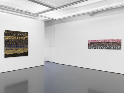 Evian Wenyi Zhang, 化身 (huàshēn), exhibition view. Courtesy of Pedro Cera