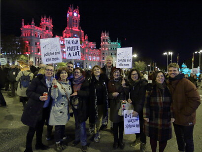 De los casi 394 millones de personas en todo el mundo que estuvieron expuestas a 30 o más días de calor de riesgo, 3 de cada 4 viven en África, el continente más pobre del mundo.   Marcha por el clima Madrid 06 diciembre 2019, España