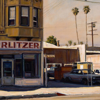 Suong Yangchareon, L.A. Wurlitzer (detail), 2018. Courtesy of Paul Thiebaud Gallery