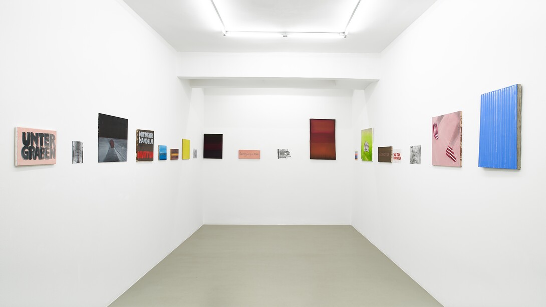 Miriam Cahn, Traumbefehl, exhibition view. Courtesy of Meyer Riegger