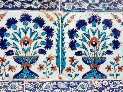 Ottoman tiles in Topkapı Palace, Istanbul