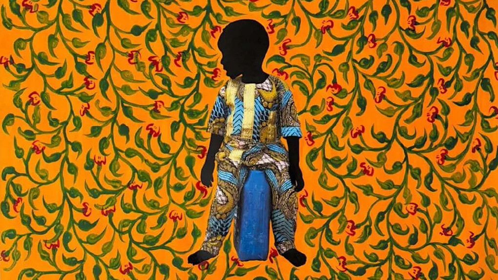 Saïdou Dicko, Hello, 2025. Courtesy of Jackson Fine Art