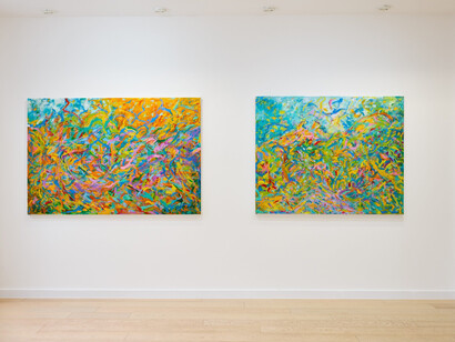 Various artists, Flourish, exhibition view. Courtesy of Ronchini Gallery