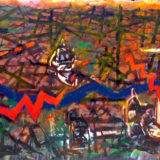 Giianfranco Notargiacomo, Roma assoluta (detail), 2003. Courtesy of Mattatoio di Testaccio