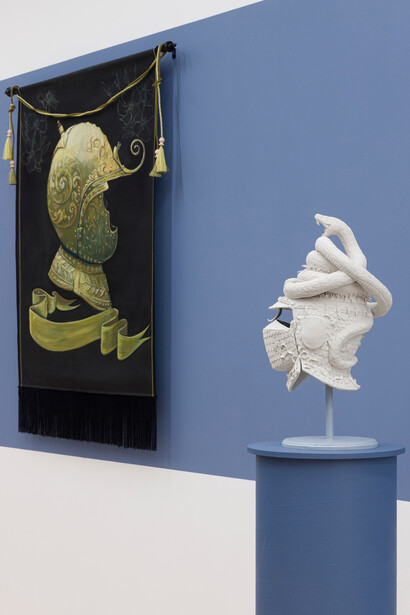 Susan Hamburger, Near enemies, exhibition view. Courtesy of Asya Geisberg Gallery