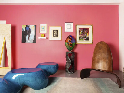 Kati Curtis, The art-led interior, exhibition view. Courtesy of Wexler Gallery