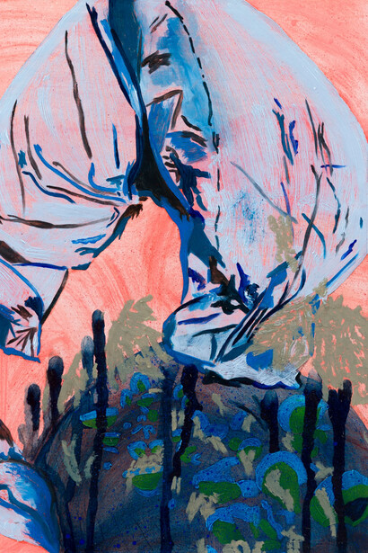 Sarah Longworth-West, After endless (detail), 2025. Courtesy of Flowers Gallery