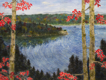 Constance Fong, A joyous nature. Courtesy of Fu Qiumeng Fine Art