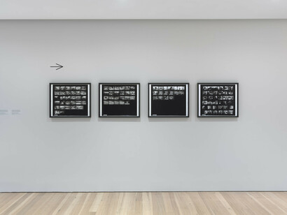Ken Ohara, Contacts, exhibition view. Courtesy of Whitney Museum