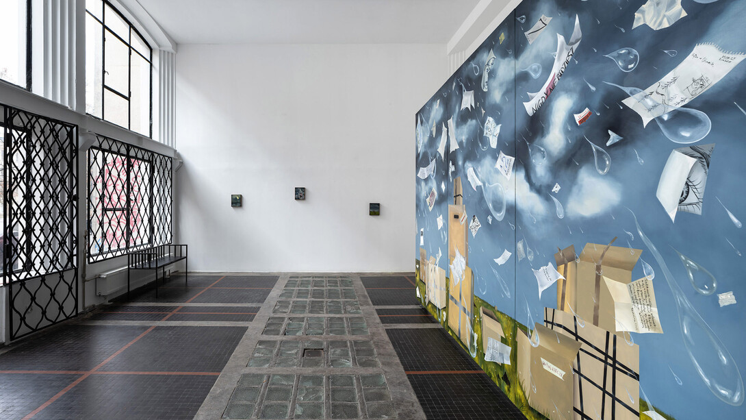 Karolina Jabłońska, Old wives' summer, exhibition view. Courtesy of Raster Gallery