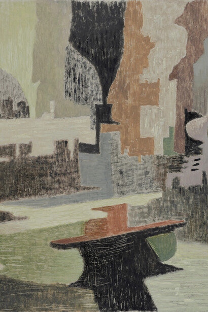 Michon Weeks, Swale, 2025. Courtesy of Craig Krull Gallery