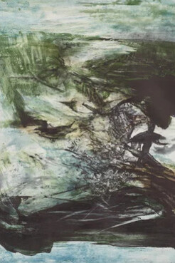 Zao Wou-Ki, Untitled (detail), 1969. Courtesy of M+ Museum