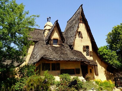 A casa em que Anne Hathaway, mulher de William Shakespeare, viveu na infância em Warwickshire, na Inglaterra
