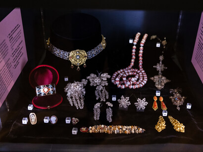 Joséphine: a woman of taste and fashion, exhibition view. Courtesy of the Bowes Museum ©The Bowes Museum, County Durham. Photography by Claire Collinson