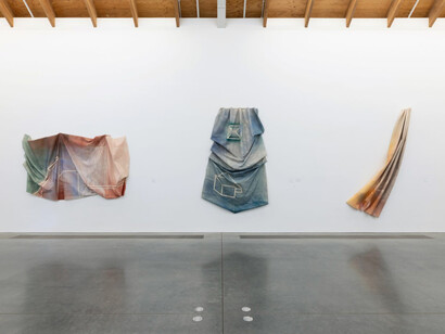 Nina Yankowitz, In the out/Out the in, exhibition view. Courtesy of Parrish Art Museum