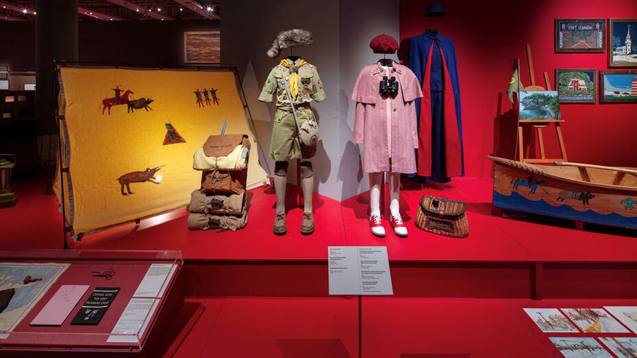 Wes Anderson, The archives, exhibition view. Courtesy of the Design Museum