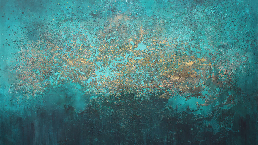 Govinda Sah, Mountain to margate (detail), 2025. Courtesy of October Gallery