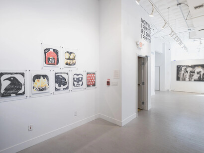 Nazeer Sabree, The event phase, exhibition view. Courtesy of Paradigm Gallery + Studio