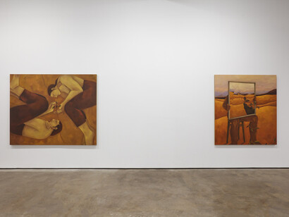 Hilda Palafox, De tierra y susurros, exhibition view. Courtesy of Sean Kelly Gallery