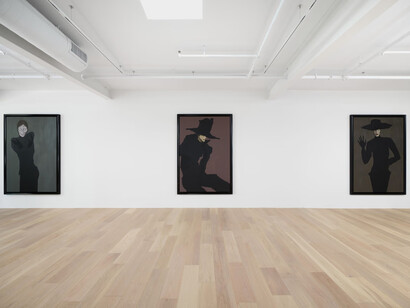 Adam Alessi, Fullmoon, exhibition view. Courtesy of Hoffman Donahue Gallery