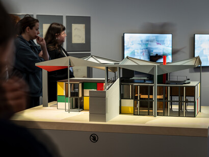 Le musée de l’avenir – 17 expériences numériques, vue de l'exposition. Avec l'aimable autorisation du Museum für Gestaltung