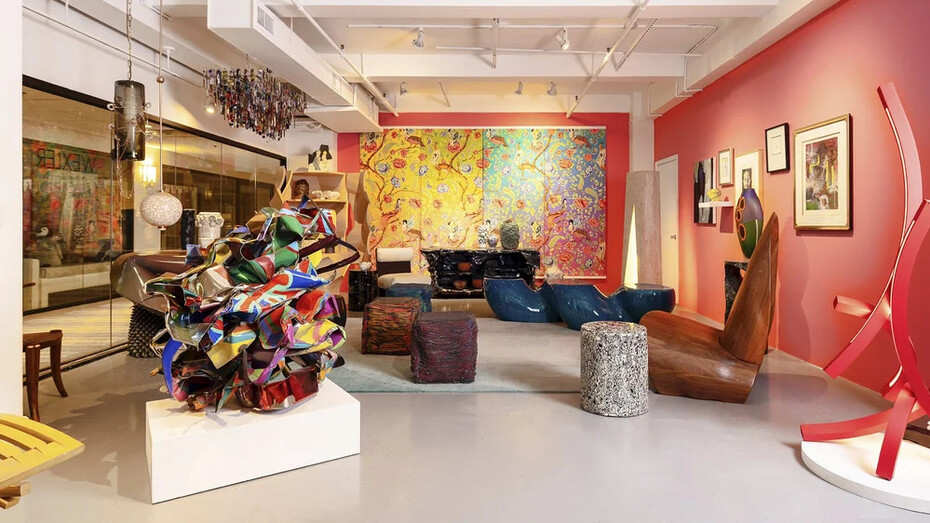 Kati Curtis, The art-led interior, exhibition view. Courtesy of Wexler Gallery