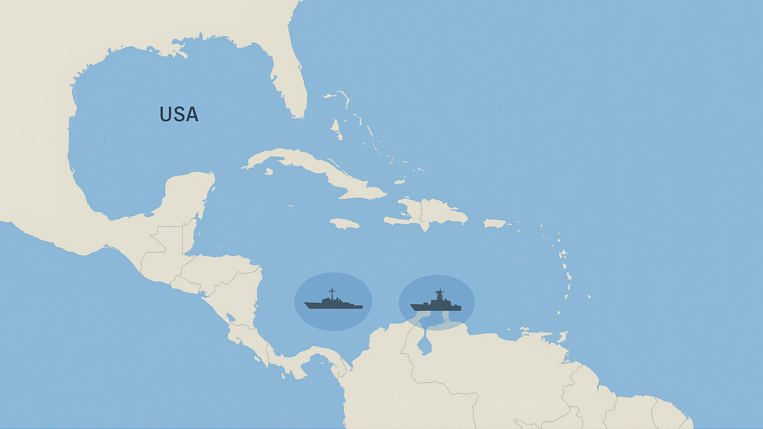 Caribbean theater of tension: U.S. naval deployments tighten the strategic perimeter around Venezuela
